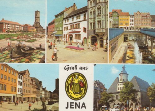 Alte ddr ansichtskarte - alte, jena