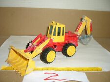 Maisto Schaufellader, Bagger, Baufahrzeug, rot-gelb, Motor defekt, 0,292 kg, 11-