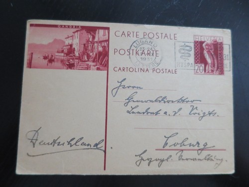 1931 bild gandria - pk,