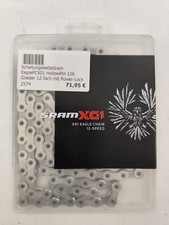 1027F Sram Fahrradkette Kette X01 Eagle PCX01 126 Glieder 12 fach mit Powerlock