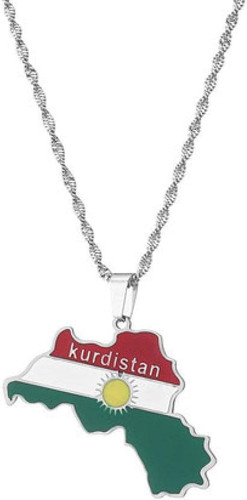 Karte halskette vintage - karte,