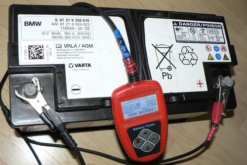Original bmw agm - original, agm-batterie