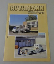 Brochure Ruthmann Low Lift