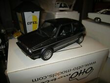 1:18 Otto Mobile OT078 VW Golf GTI 1800 Plus anthrazit in OVP  / Scheibe lose !!