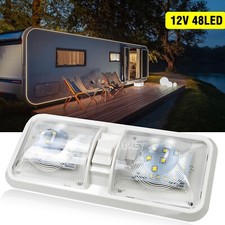 12V Weiß Deckenlampe Dach Lampe Innenraumleuchte Innenraum Beleuchtung Wohnwagen