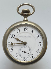 Union Horlogere - Taschenuhr Herren um 1900 -   - Werk läuft nicht