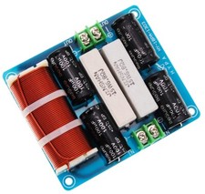 Dynavox Subwoofer Frequenzweiche HiFi Bass Frequenz Weiche blau SUB200 200 Watt