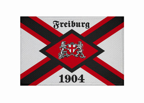 Aufnäher freiburg 1904 fahne - 1904,