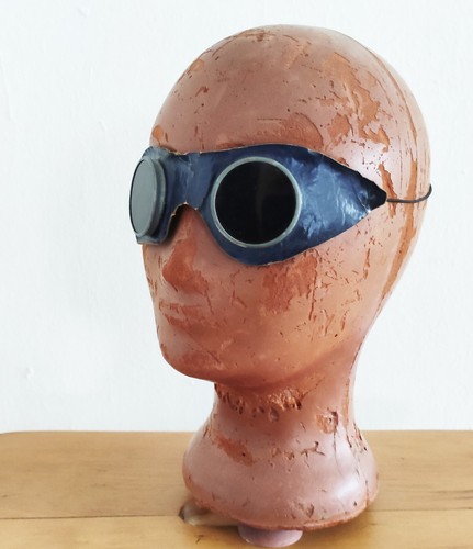 Vintage schweißerbrille - vintage,