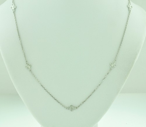 14k massives weißgold - 14k,