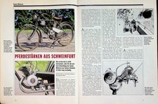 Motorrad Classic 05/1997 Sachs Motoren - ein interessanter Rückblick auf 6 Seite