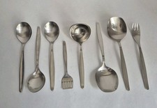 WMF Stockholm Cromagan Besteckteile Löffel Gabel Vorleger usw.