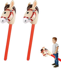 2 Stück kinder steckenpferd