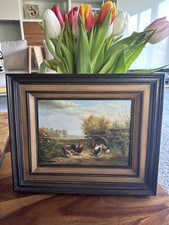 Gemälde Öl Samuel Koch