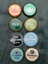 Kronkorken Lübz Tequila Corona Benediktiner, blau grün rot