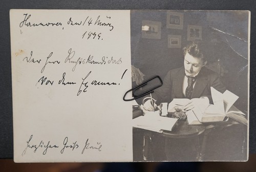 Fotopostkarte hannover 1899 - fotopostkarte,