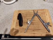 Leatherman von Dezember 1997 mit Schere und Lederbeutel Gebraucht Sehr Guter