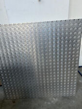 Alu Riffelblech Warzen Tränen 1000 x 1000 x 3  mm Duett Aluminium Boden Platte