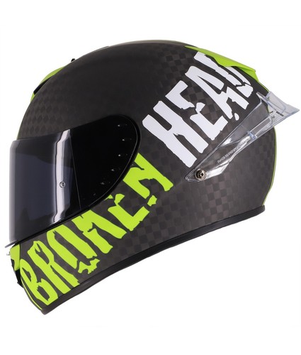 Broken head integralhelm - broken,