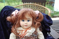 Glorex Stoffpuppe MONA 42 cm , handemade, Unikat, Waldorf