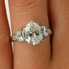 2,60 Karat Tropfen Diamant