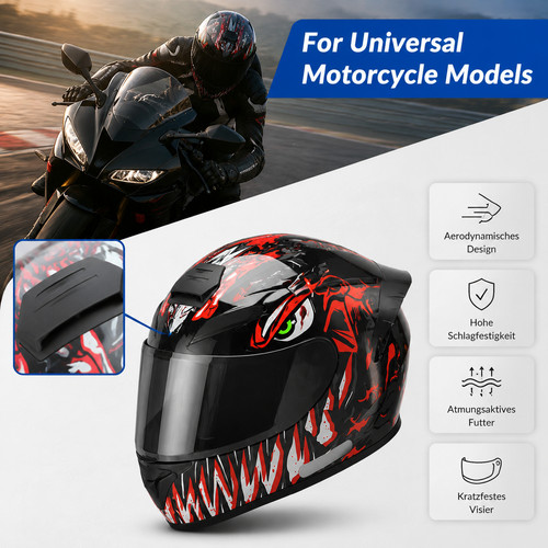 Rollerhelm integralhelm - rollerhelm,