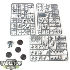 Grey Knights - 5 Terminator Squad - im Gussrahmen