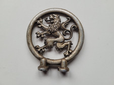 TRIUMPH Werke Nürnberg Schutzblechreiter Figur Fahrrad Löwe , lion bike fender