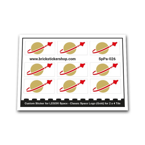 Custom sticker classic space - custom,