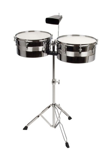 Timbales set inkl - set, cowbell