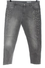 EDC Straight-Leg Jeans Damen Jeans Gr. DE 42 hellgrau Casual-Look