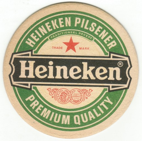 Bierdeckel heineken v - bierdeckel, n.v