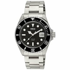 OSCO GERMANY Automatik Armbanduhr mit Metallband 06215002 20Bar Saphirglas