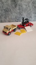 siku 2522  Unimog 1620 Beige U 1500  mit Linde H 30  Gabelstapler 1:55 - 80 iger