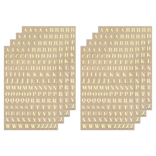 Buchstaben harz aufkleber - aufkleber, 8