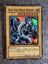 YuGiOh Karte Blue-Eyes White Dragon SKE-001  1996 1st Edition 1. Auflage