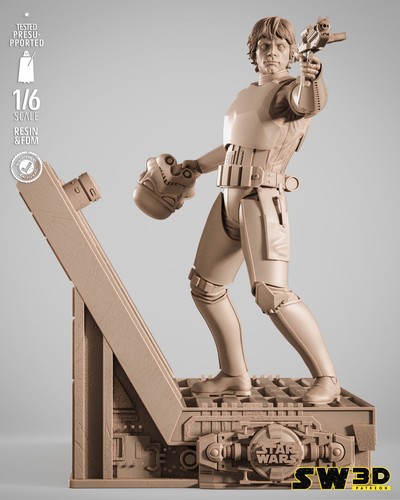 Luke stormtrooper maßstab - luke,