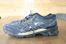 Asics Turnschuhe Gel-Jadeite Ortholite Gr. 42 Flyter Foam Duomax schwarz gold