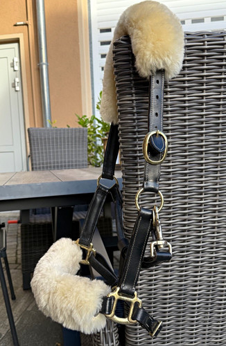 Leder halfter schwarz - halfter,