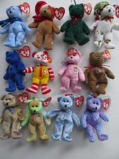 12x Ty Mini Beanies mit 9x Jingle + 2x Teenie (Mc Donalds) + Basket Beanie Eggs