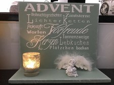 Shabby Chic Schablone Farbe