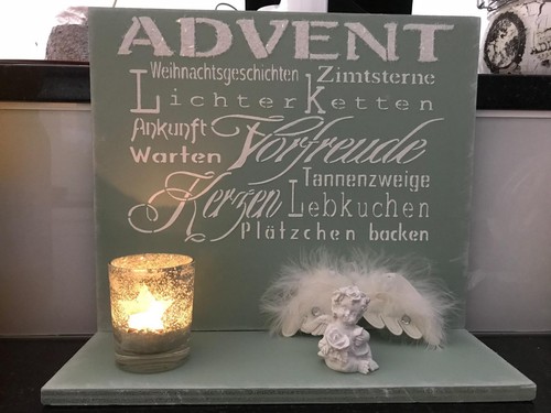 Shabby chic schablone - shabby,