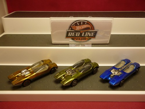 Hot wheels redline 1968 - hot, 3x
