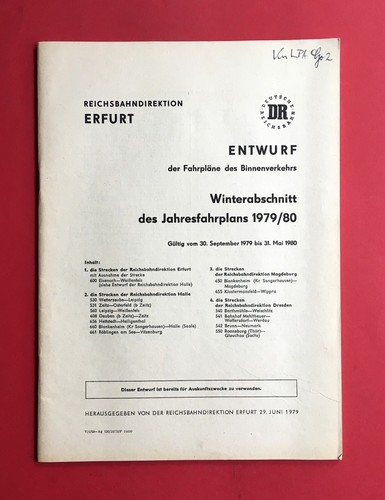 Ddr entwurf jahres fahrplan - dr,