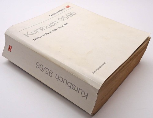 Kursbuch 1995 mit - 1995/96,