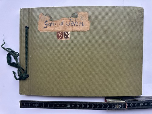 Altes foto album zivil mit - album,,