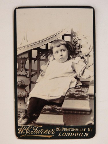 Victorian child portrait cdv - victorian,