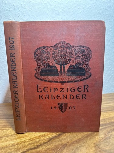 Leipziger kalender 1907 ein - leipziger,