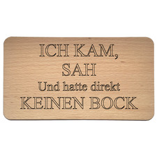 Wanddeko Holzschild mit
