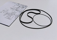 Riemensatz für Telefunken VR-40 VCR Video Cassette Recorder Courroies Belts-Kit